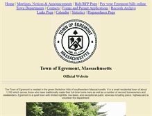 Tablet Screenshot of egremont-ma.gov
